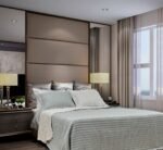 Line Yatak Örtüsü Takımı Çift Kişilik (Mint Yeşili Çift Taraflı)