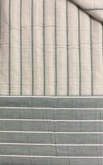 Line Yatak Örtüsü Takımı Çift Kişilik (Mint Yeşili Çift Taraflı) - Görsel 2