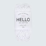 HELLO Pamuk İpliği No:154 (BEYAZ) (Punch,Amigrumi İpliği) 25gr
