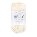 HELLO Pamuk İpliği No:156 (KREM) (Punch,Amigrumi İpliği) 25gr