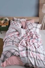 Cotton Life Pembe Nero Tek Kişilik Nevresim Takımı