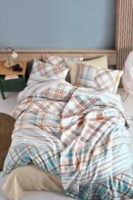 Cotton Life Nero Hardal Tek Kişilik Nevresim Takımı