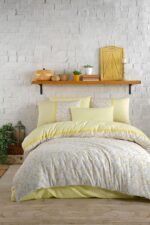 Cotton Life Çift Kişilik Nevresim Takımı - Lolie Sarı