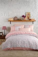 Cotton Life Tek Kişilik Nevresim Takımı - Lolie Pembe