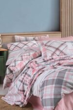 Cotton Life Çift Kişilik Nevresim Takımı - Nero Pembe - Görsel 3